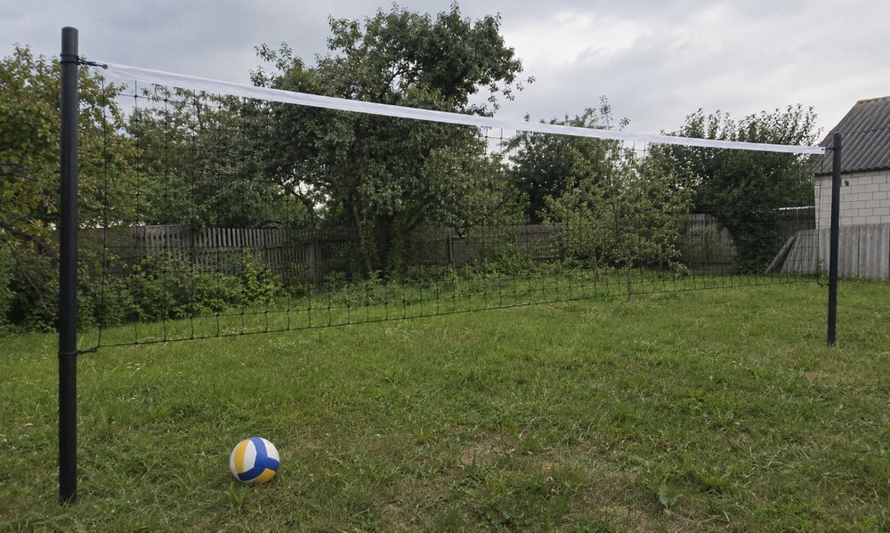 Siatka do siatkówki gry w piłkę + torba DUŻA uniwersalna siatkówka