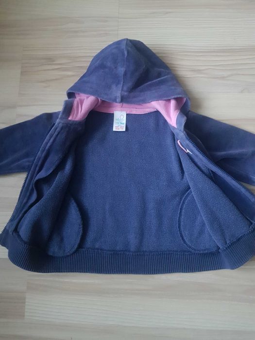 Adams bluza z kapturem 62cm dziewczynka