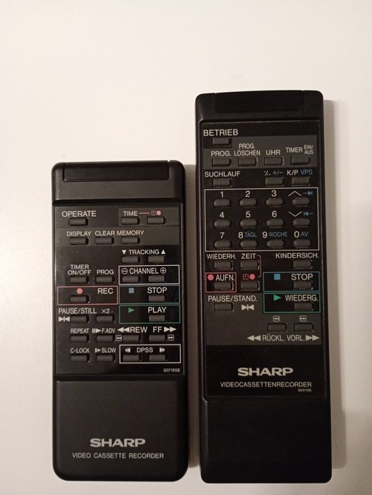 Magnetowid nagrywarka VHS Sharp VC-A30 unikat