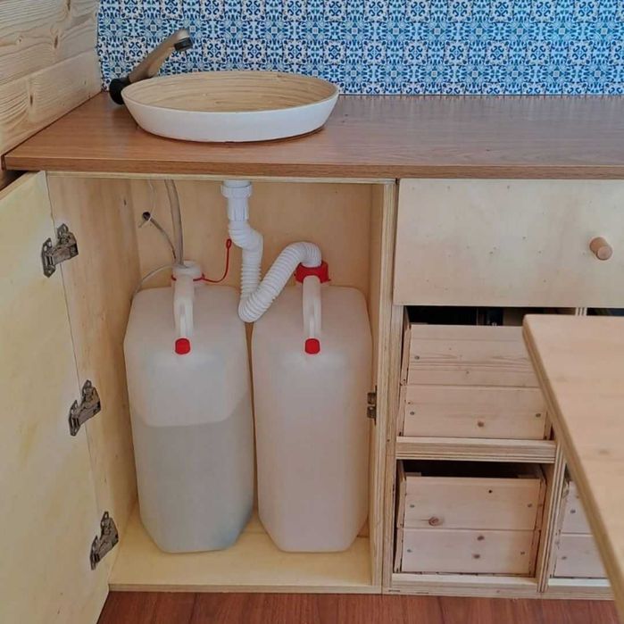Sistema de água Campervan Completo