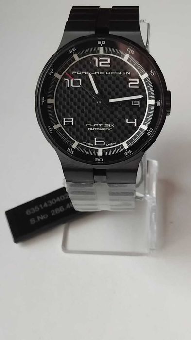 -70% .Акція! до 15.10.26. Новий Porsche Design Flat Six 40mm Automatic Swiss made