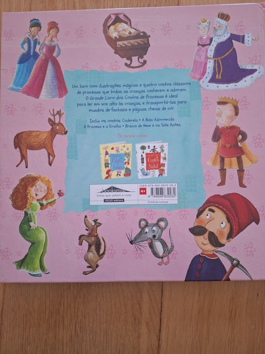 Livro contos de princesas