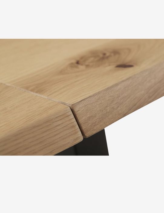 Duży stól SKOVLUNDE 90x200 JYSK rozkładany + 2 dokładki w cenie! Dąb / Loft
