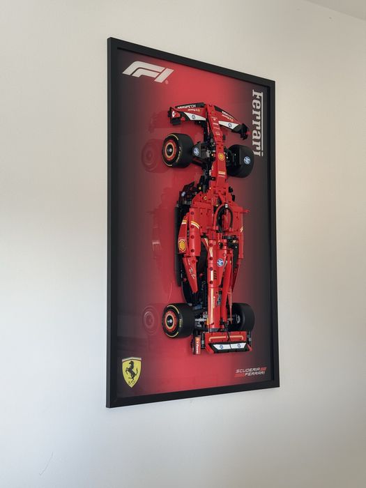 Display Quadro Acrilico LEGO® Technic Ferrari SF-24 F1 Car (42207)