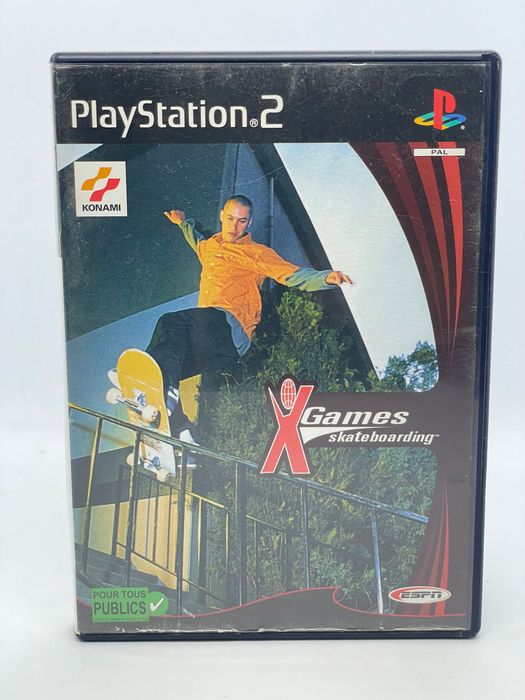 ESPN X Games Skateboarding PS2 Po Angielsku