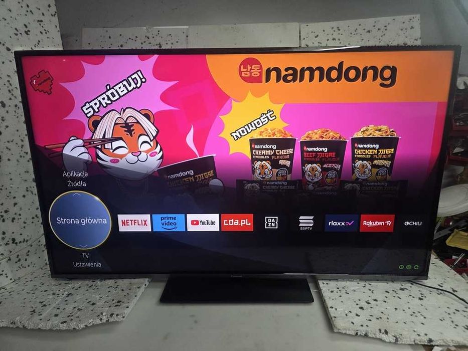 TV Led PANASONIC 55 cali 4 k uhd - Smart -Dvbt2- hevc
