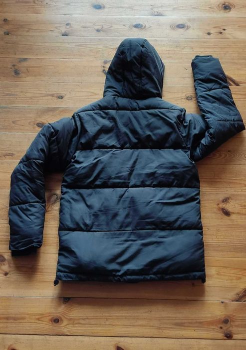 kurtka zimowa ocieplana River Island czarna krótka  32