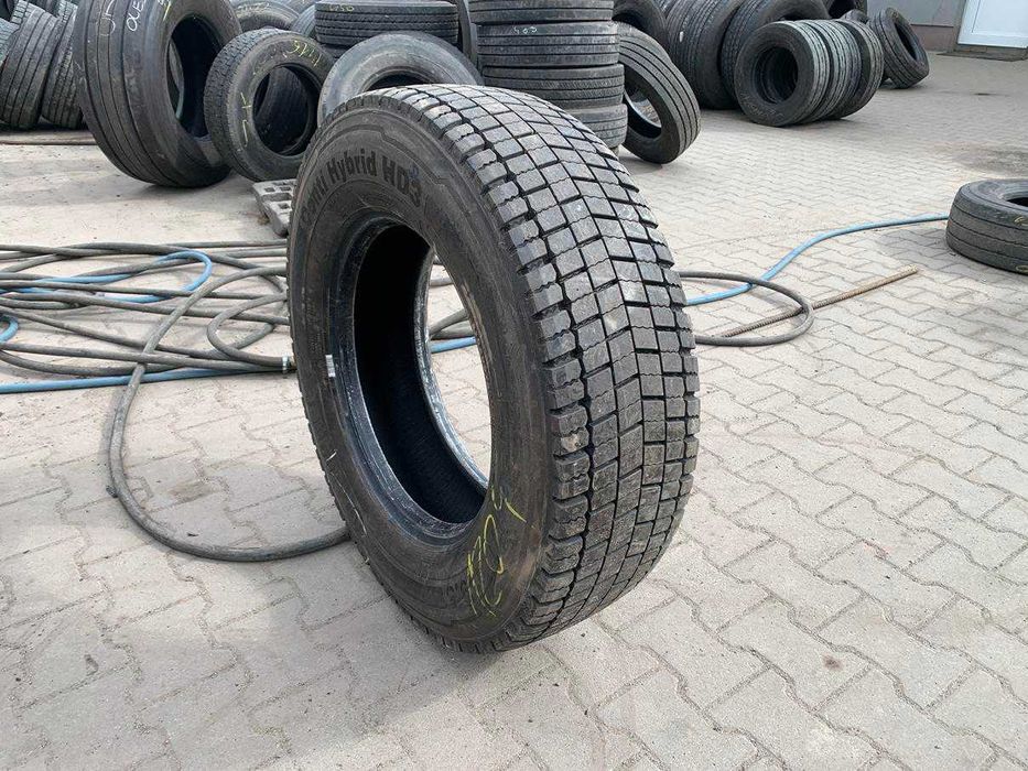 Opona używana ciężarowa 265/70R19.5 CONTINENTAL CONTI HYBRID HD3 16mm