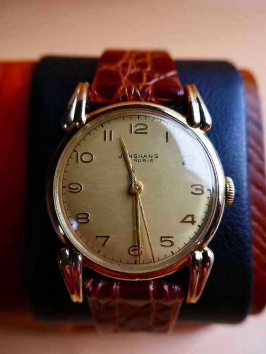 Relógio Junghans (mecanismo J80) Vintage 1949/50 Art Deco