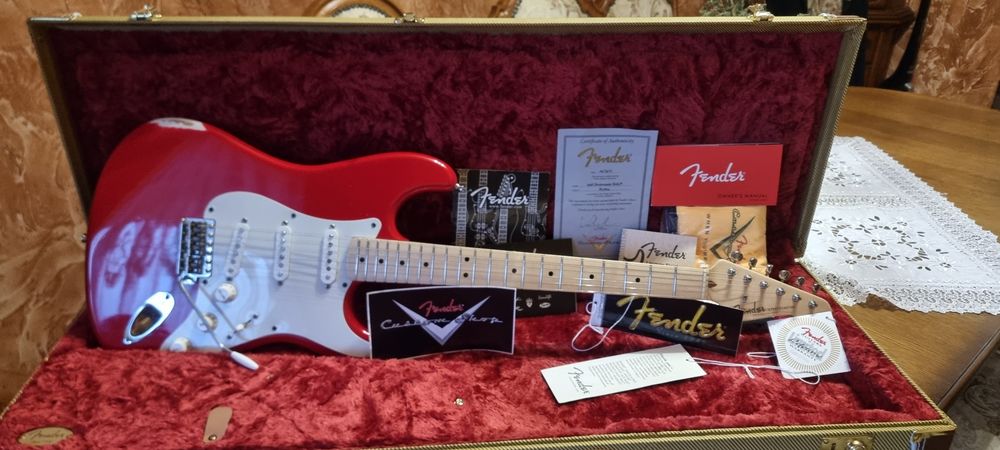 Fender Custom Shop 1956 Stratocaster Fiesta Red Relic 2011