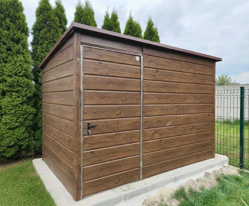 DOMEK Narzędziowy 3x2 Blacha drewnopodobna