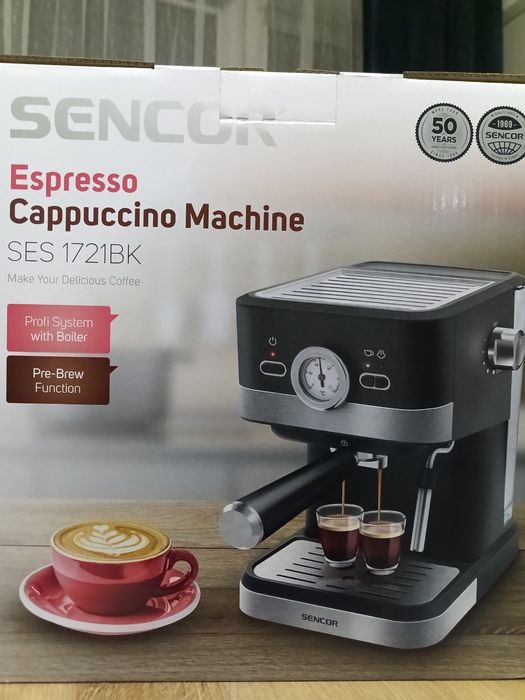 Ekspres ciśnieniowy SENCOR SES1721bk