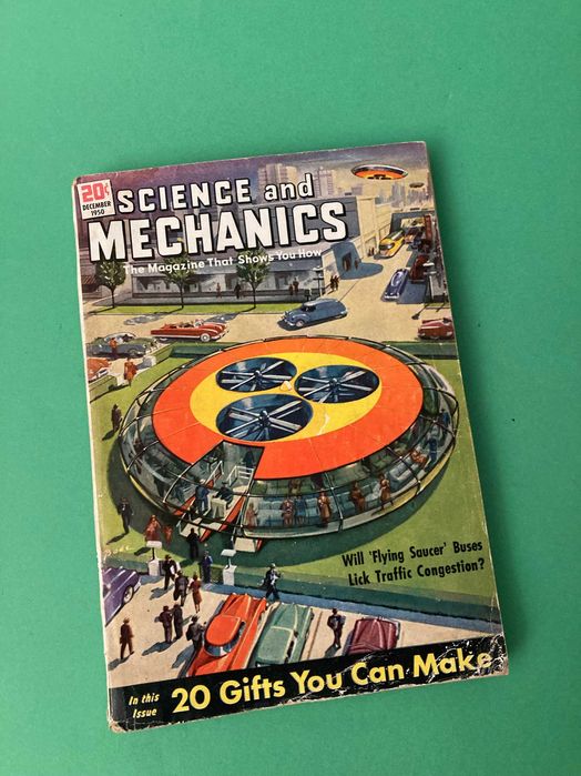 Revista Americana Science and Mechanics Dezembro 1950