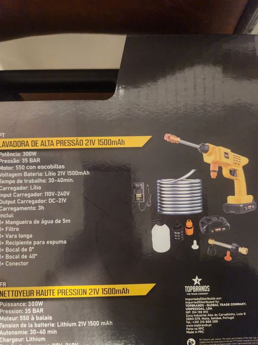 Lavadora de alta pressão