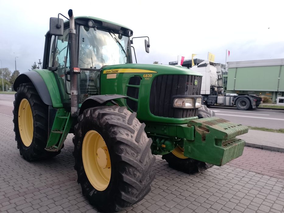 John Deere 6830 miękka oś