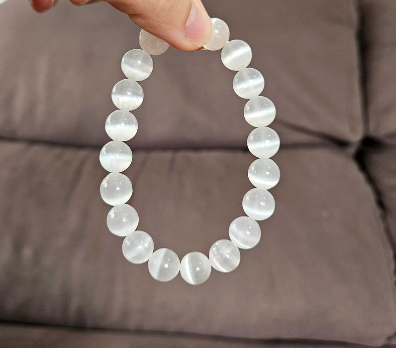 Crisoberilo olho de gato branco