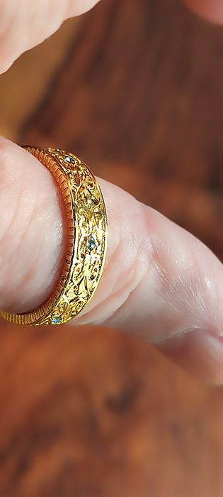 Pierścionek unisex  22 mm średnicy