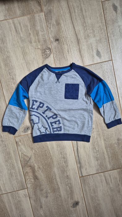 Bluza Club Cool szaro niebieska, r.110