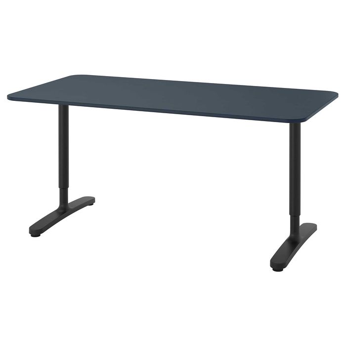 Biurko IKEA BEKANT 140 x 60 cm z regulowaną wysokością