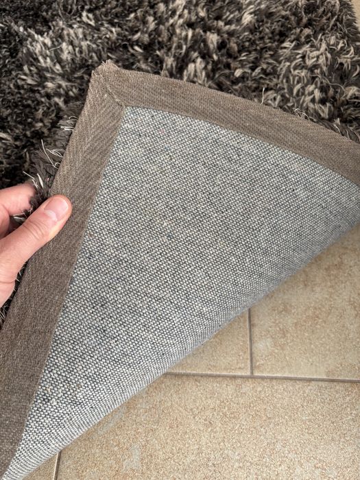 Carpete de sala / cinza / 230 cm x 160 cm