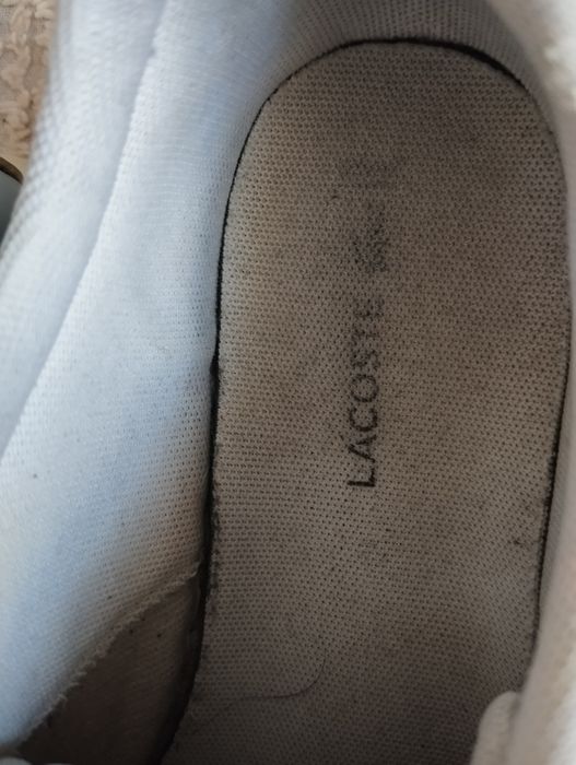 Buty sneakersy Lacoste