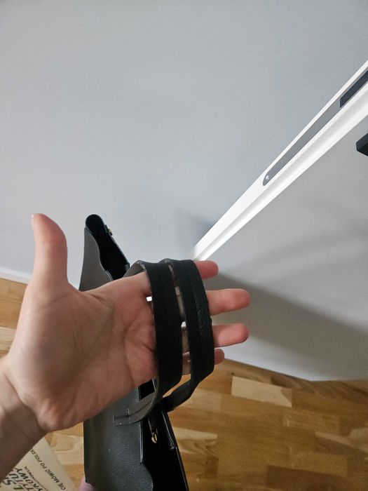 Czarna torebka Ochnik shopper A4