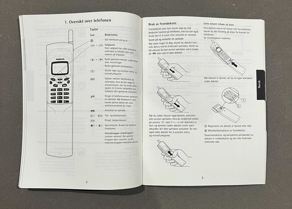 Manual Nokia 8110 original