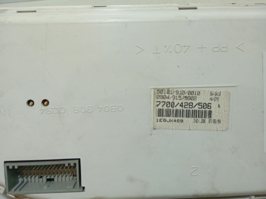 Quadrante / painel de instrumentos RENAULT Clio II (BB0/1/2_, CB0/1/2_