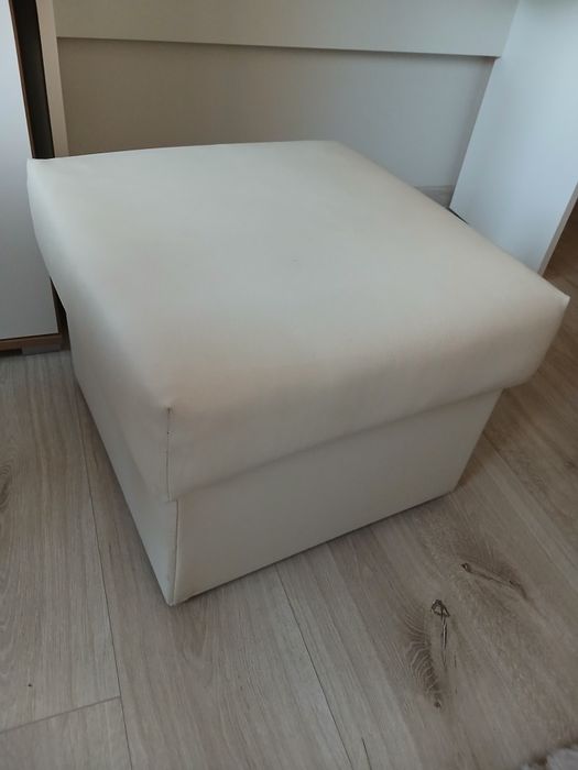 Pufa eko skórą otwierana