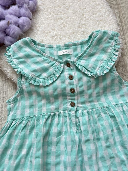 Літнє тоненьке бавовняне плаття сукня на дівинку 4-5 років next