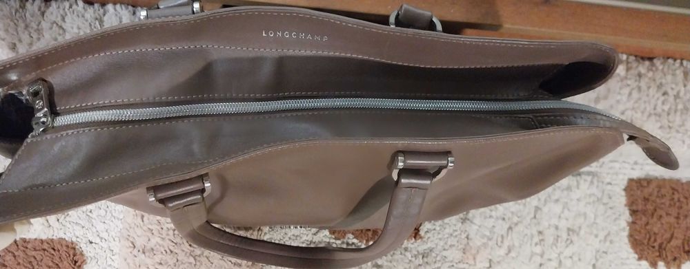 Longchamp Шкіряна сумка через плече