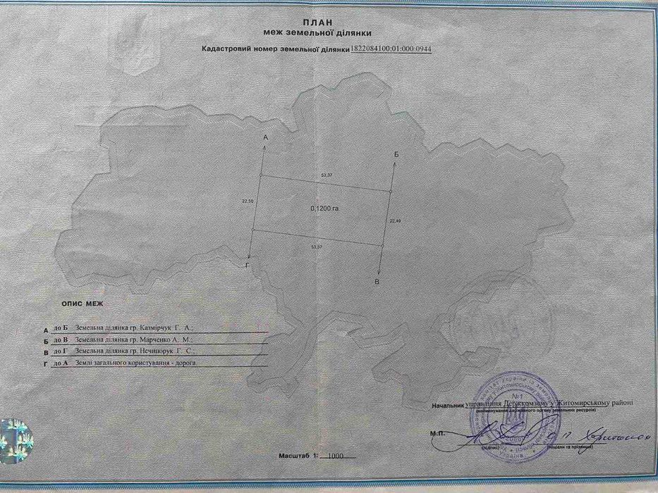 Калинівка "Калиновий Гай" 12 соток (26133791)