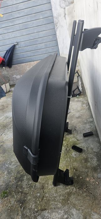 Caixa de teto com suportes para vw golf5