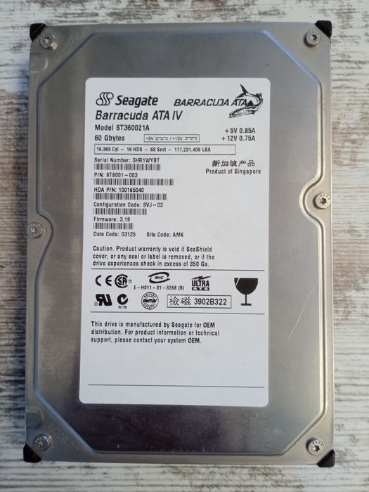 HDD жосткие диски для настольных ПК.