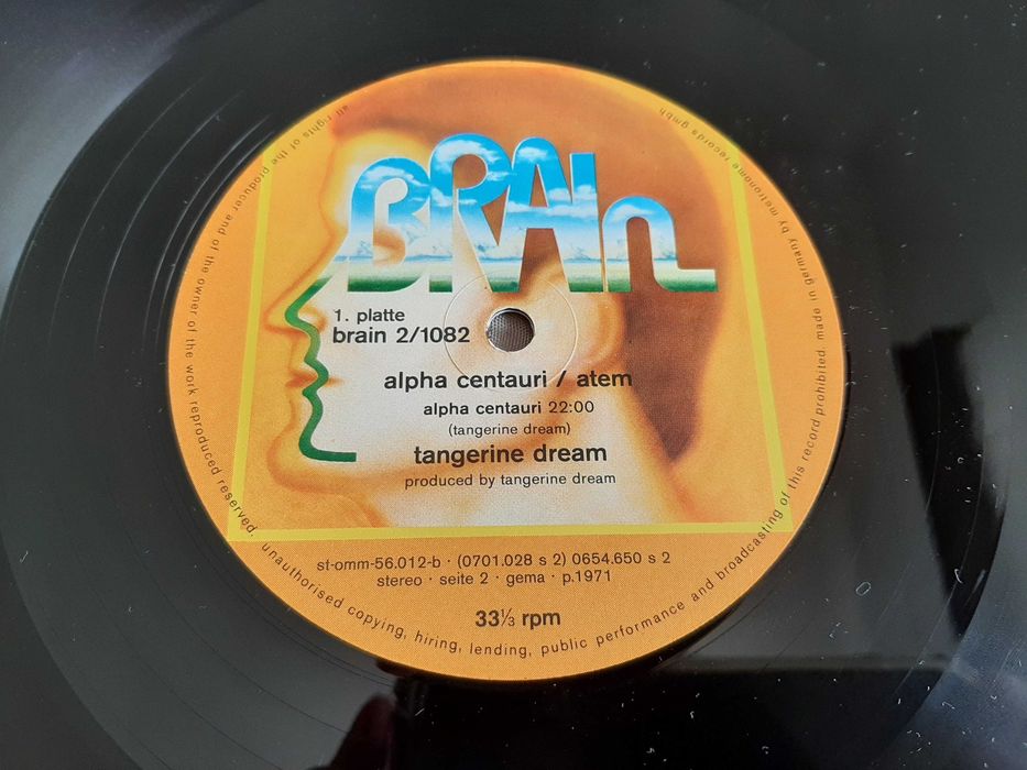 Tangerine Dream - Alpha Centauri / Atem - Germany - 2 x Vinil LP