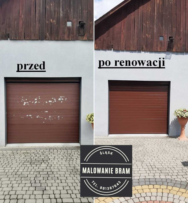 BRAMY garażowe NAPRAWA serwis MALOWANIE Wiśniowski Hormann przemysłowe