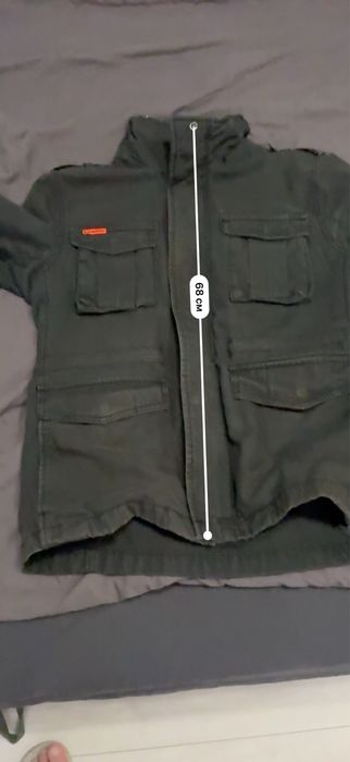 Superdry field jacket black