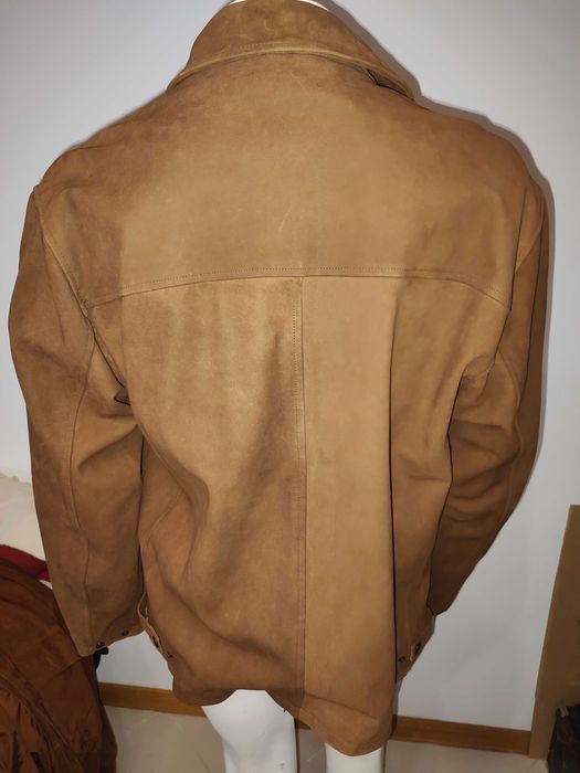 Blusão novo de camurça Throttleman XL - SALDO