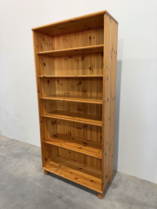 Ładny sosnowy regał biblioteka lite drewno dowóz wysyłka