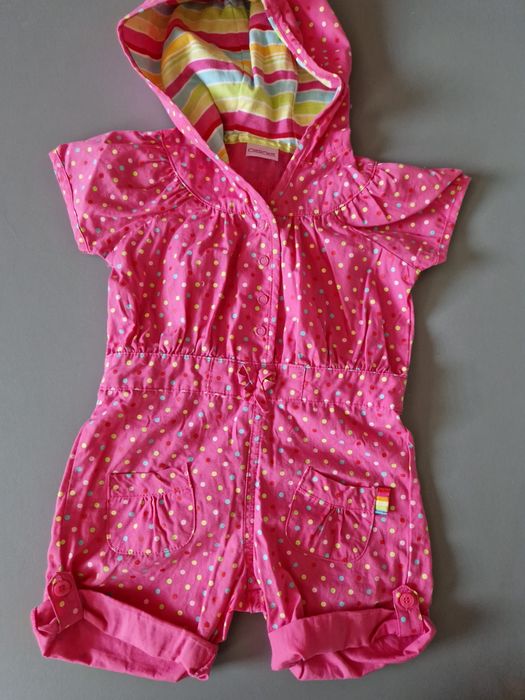 Zestaw sukienek niemowlęcych dla dziewczynki rozmiar 80