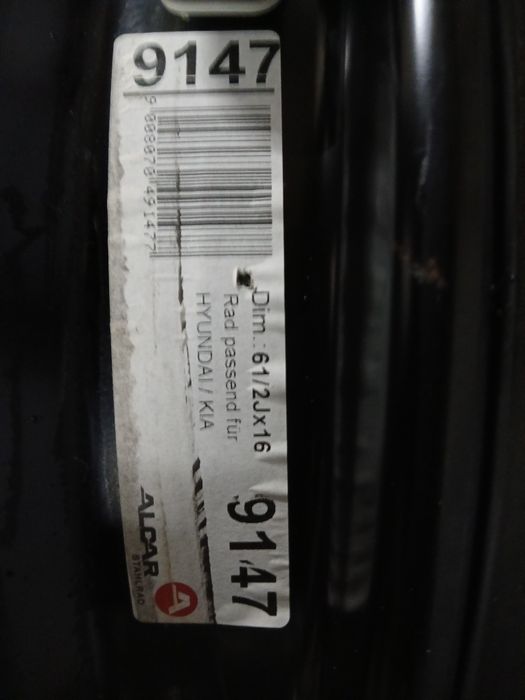 Felgi hyundai/kia