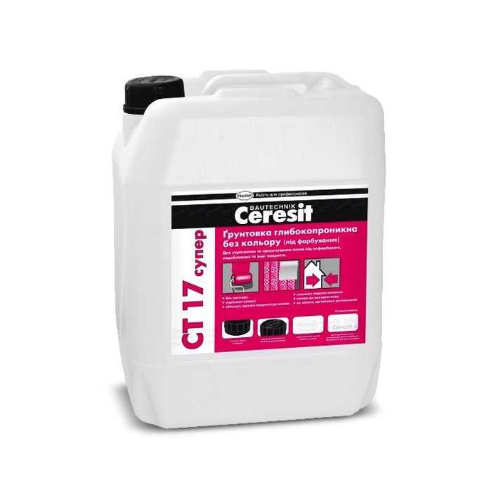 Ceresit, клей, стяжка, фарба, гідроізоляція, суміш анкерування, CM-117