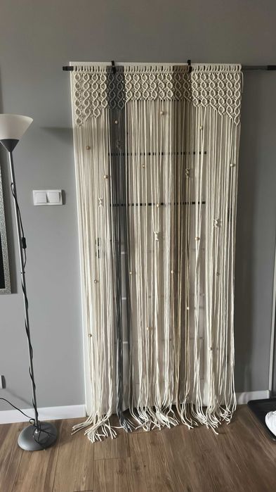 Zasłona/kotara w drzwi Makrama Handmade Styl BOHO