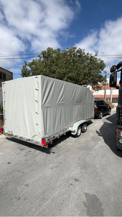Reboque porta carros Palma com toldo - 2022