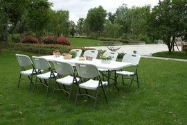 Оренда столів, крісел. Прокат меблів. Садові зони. Літні альтанки.