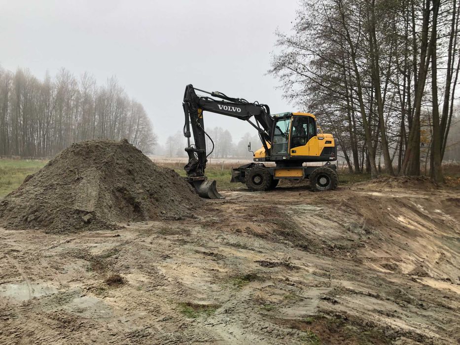 Usługi Koparką/Wywrotką/Prace ziemne/Kruszywa