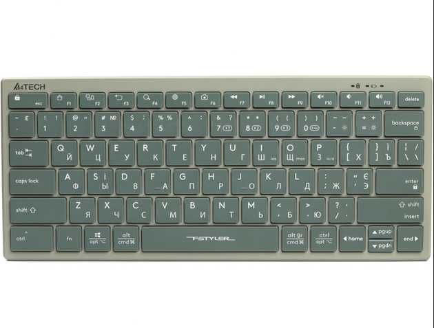 портативна блютуз клавіатура a4tech fbx51c green: як нова, з гарантією