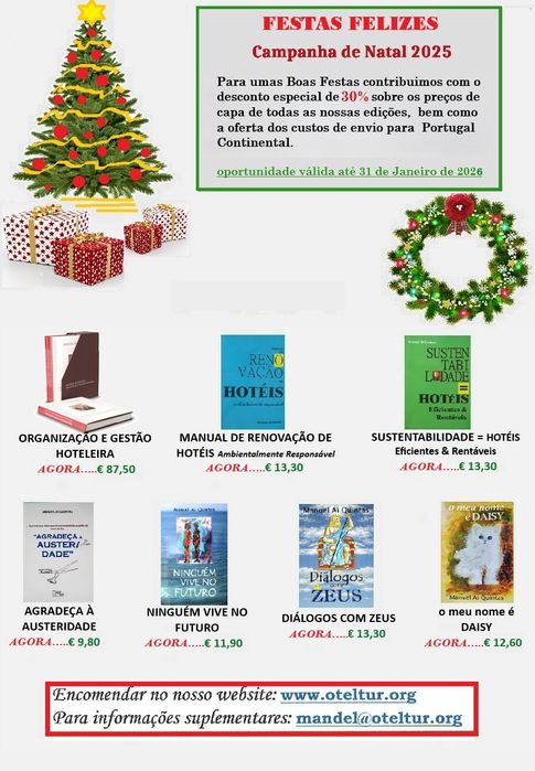 O NATAL dos nossos livros