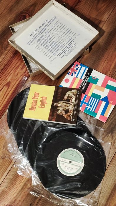 Revise Your English, curso em discos vinil, BBC