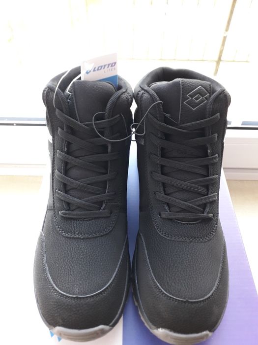Buty trekkingowe 43 męskie czarne wodoodporne